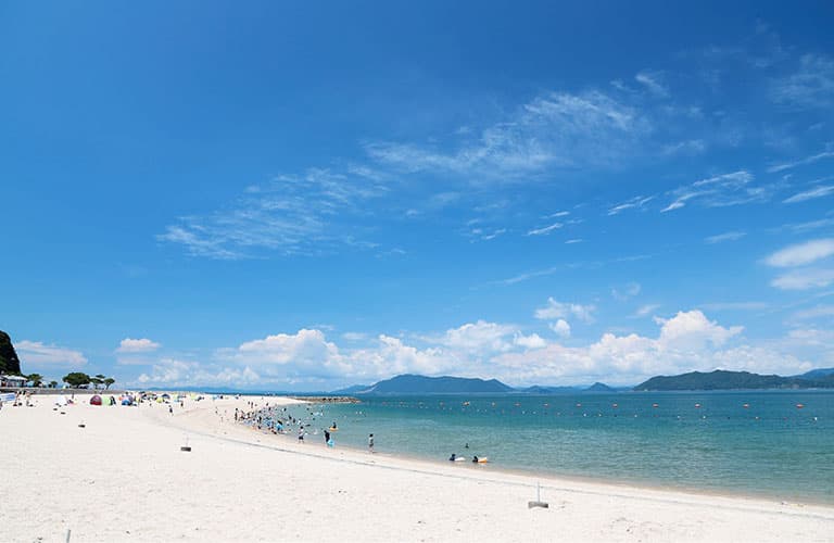 御立岬海水浴場の写真