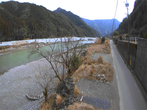 河川カメラ映像、球磨川(箙瀬)の画像