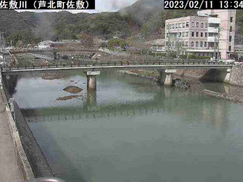 河川カメラ映像、佐敷川(花岡西)の画像