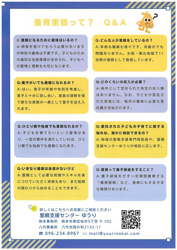イベントチラシ裏