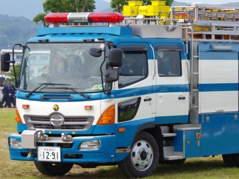 レスキュー車の写真