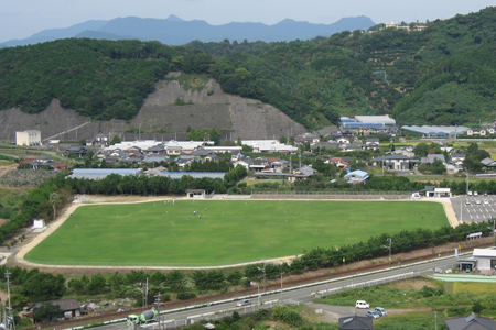 芦北町営岩崎グラウンドの写真